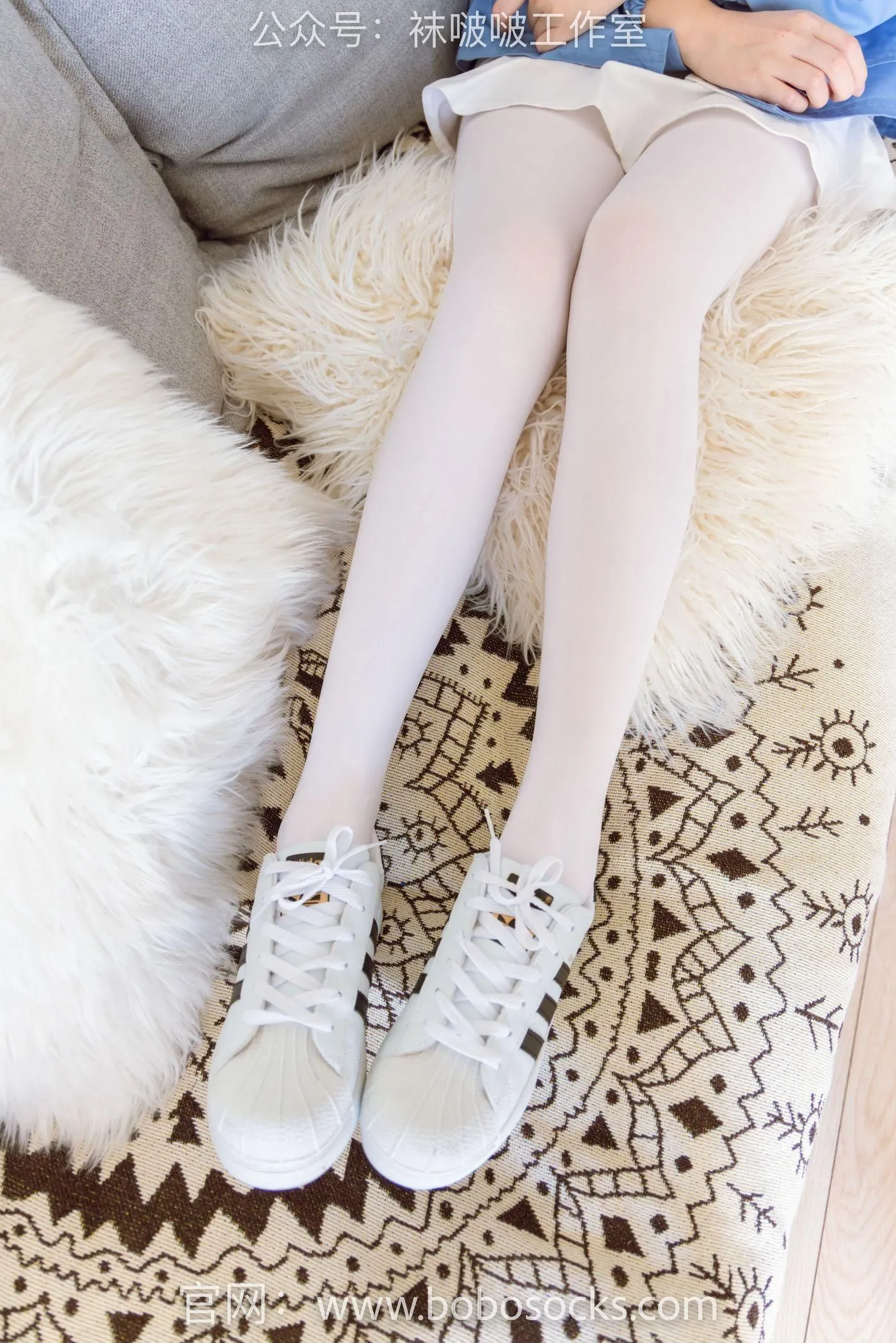 [BoBoSocks袜啵啵]NO.093 小甜豆-贝壳头、厚白丝 [132P]插图9